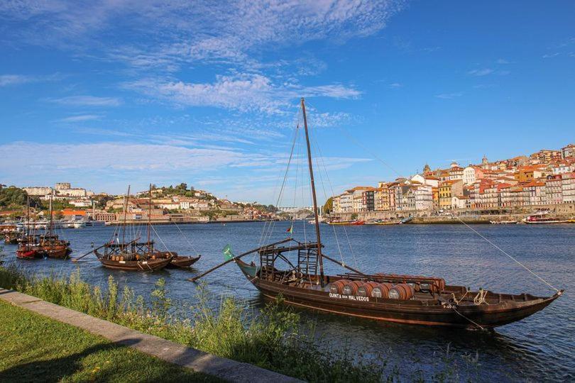 Ferienwohnung Oporto Wine Cellars Flat With Terrace Vila Nova de Gaia Exterior foto